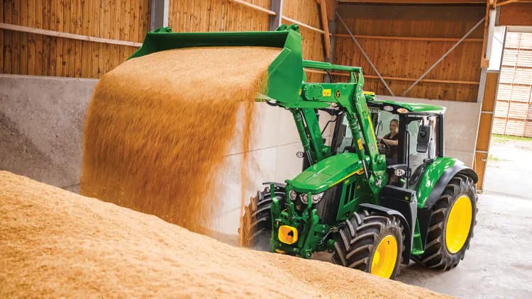 John Deere 6M Tractor: Enhancing Farmers' and Ranchers' Operations With Versatility