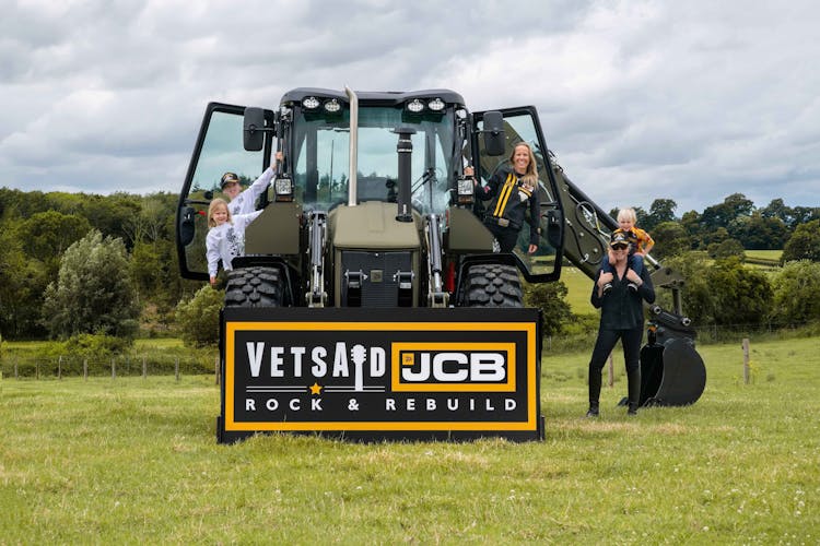 JCB Partners With Rock Legend Joe Walsh and VetsAid to Rock & Rebuild