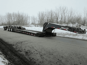 Talbert Manufacturing Introduces the E1Nitro - 55-Ton Spread-Axle, Low-Deck Trailer