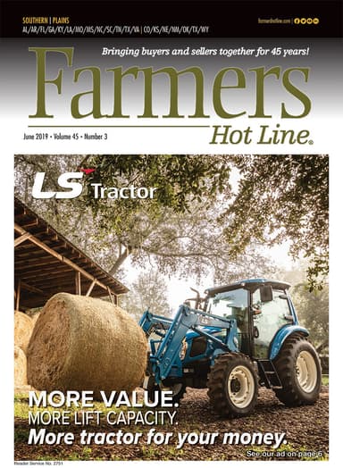 Farmers Hot Line Southern/Plains June 2019