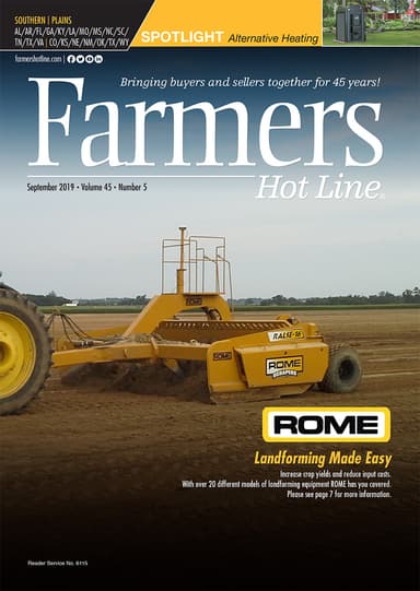 Farmers Hot Line Southern/Plains September 2019