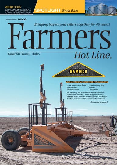 Farmers Hot Line Southern/Plains December 2019