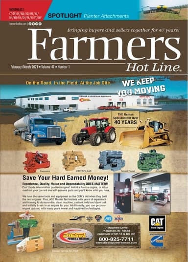 Farmers Hot Line Northeast February/March 2021