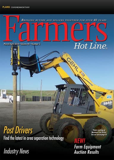 Farmers Hot Line Plains March/April 2018