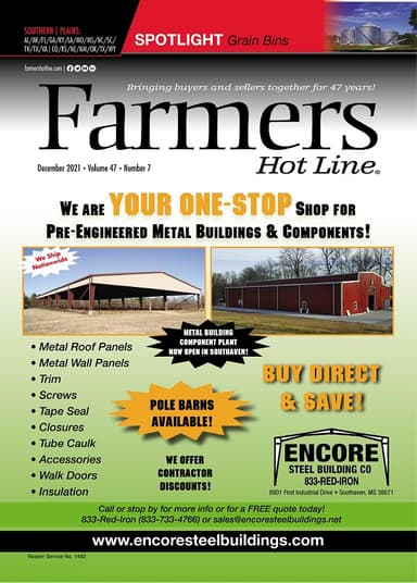 Farmers Hot Line Southern/Plains Edition December 2021