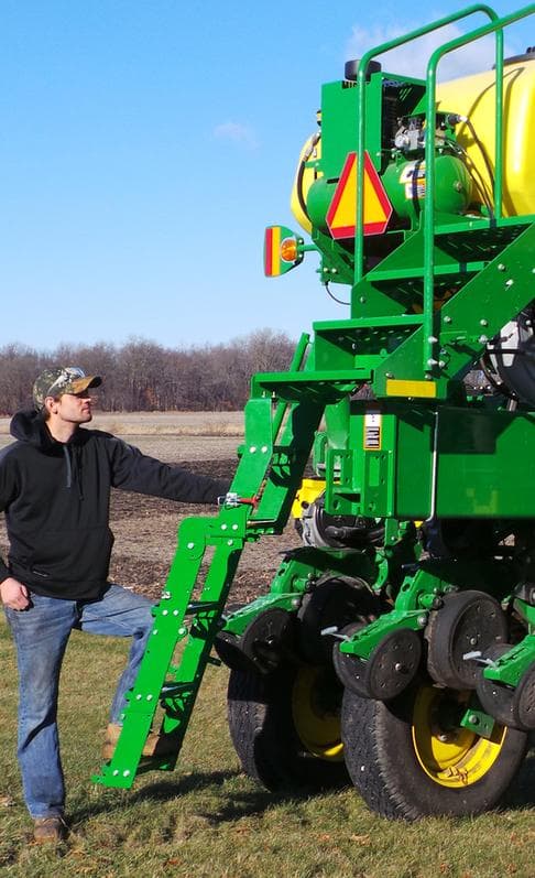 NDY Mfg. Introduces New Ladder Extension for Deere Planters